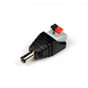  Dc Male Connector 2.1*5.5mm No Screws