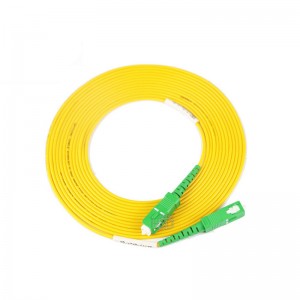 SC/APC-SC/APC SingleMode Simplex  9/125 Fiber Optic Patch Cable