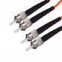 ST ST SingleMode Duplex 9/125 Fiber Optic Patch Cord