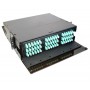 3U 19” Rack Mount Fiber Optic Patch Panel, LGX Fiber Enclosure