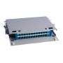 ODF Optical Distribution Frame With 2 12F Splice Module Inside, 24 Ports