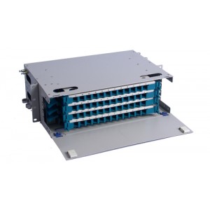 ODF Optical Distribution Frame With 4 12F Splice Module Inside, 48 Ports