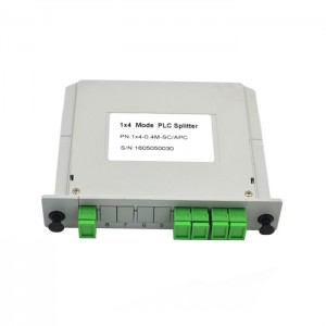 LGX Cassette Type 1X4 PLC Splitter