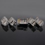 CAT6 RJ45 Connector Internal Shielded 8P8C With Ground Wire 100 pcs/pack