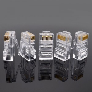 CAT5E RJ45 Connector Unshielded 8P8C 100 pcs/pack