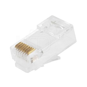 CAT6 RJ45 Connector Unshielded 8P8C 100 pcs/pack