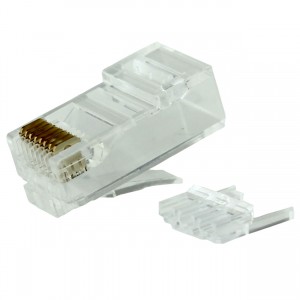 CAT6A RJ45 Connector Unshielded 8P8C 100 pcs/pack