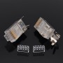 CAT7 RJ45 Connector External Shielded 8P8C 100 pcs/pack