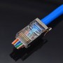 EZ Pass Through CAT5e/Cat6 RJ45 Shielded 8P8C With Ground Wire Connector