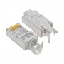 External EZ RJ45 Connector Shielded 8P8C For CAT6/5e