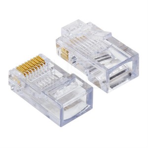 EZ RJ45 Connector Unshielded 8P8C For CAT6