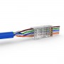 EZ RJ45 Connector Unshielded 8P8C For CAT6