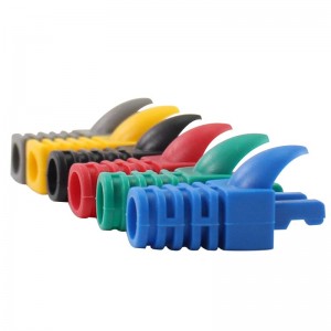 RJ45 Boot Strain Relief For EZ Cat5e RJ45 Plug Colorful