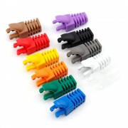 RJ45 Boot Strain Relief For EZ Cat6 RJ45 Plug Colorful