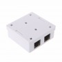 Surface Mount Box Cat5e Double 2 Port