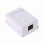 Surface Mount Box Cat5e Single 1 Port