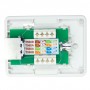 Surface Mount Box Cat6 STP Shielded Single 1 Port