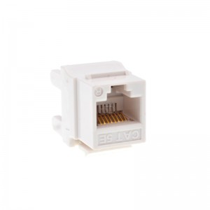 Cat6 Punch Down Keystone Jack 180 Degree