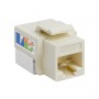 Cat5e Punch Down Keystone Jack 90 Degree Beige