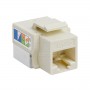 Cat6 Punch Down Keystone Jack 90 Degree Beige