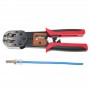 Network EZ Pass Through Multi Function Crimper Tool For Cat5e/Cat6 Cable