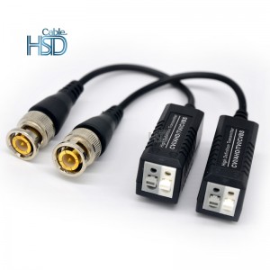 CCTV Security Camera System Passive BNC Video Balun 1080P