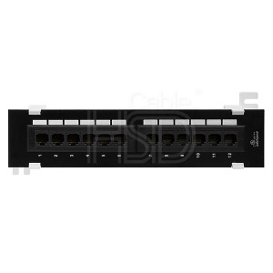 Cat6 Mini Patch Panel 110 Type 12 Port  1U 