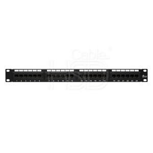 Cat6 Patch Panel 110 Type 24 Port 1U