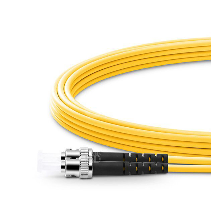 HSD Cable - ST ST SingleMode Duplex 9/125 Fiber Optic Patch Cord