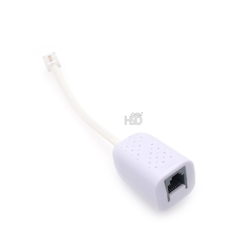 HSD Cable - ADSL RJ11 RJ45 Line Modem Adapter Splitter