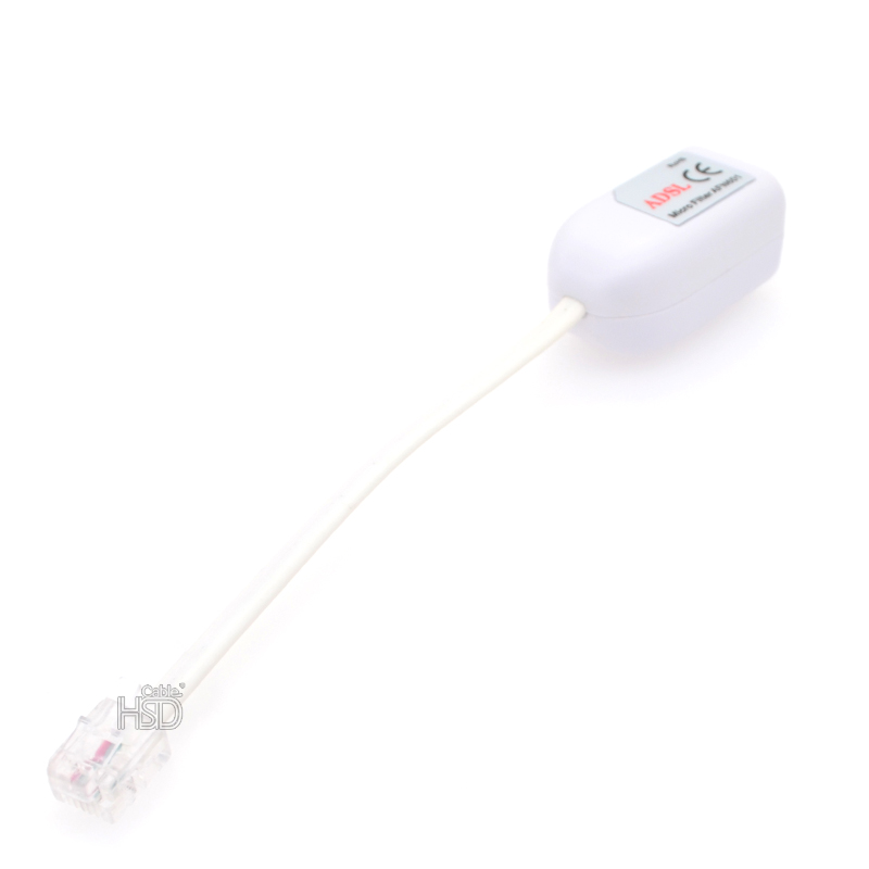 HSD Cable - ADSL RJ11 RJ45 Line Modem Adapter Splitter
